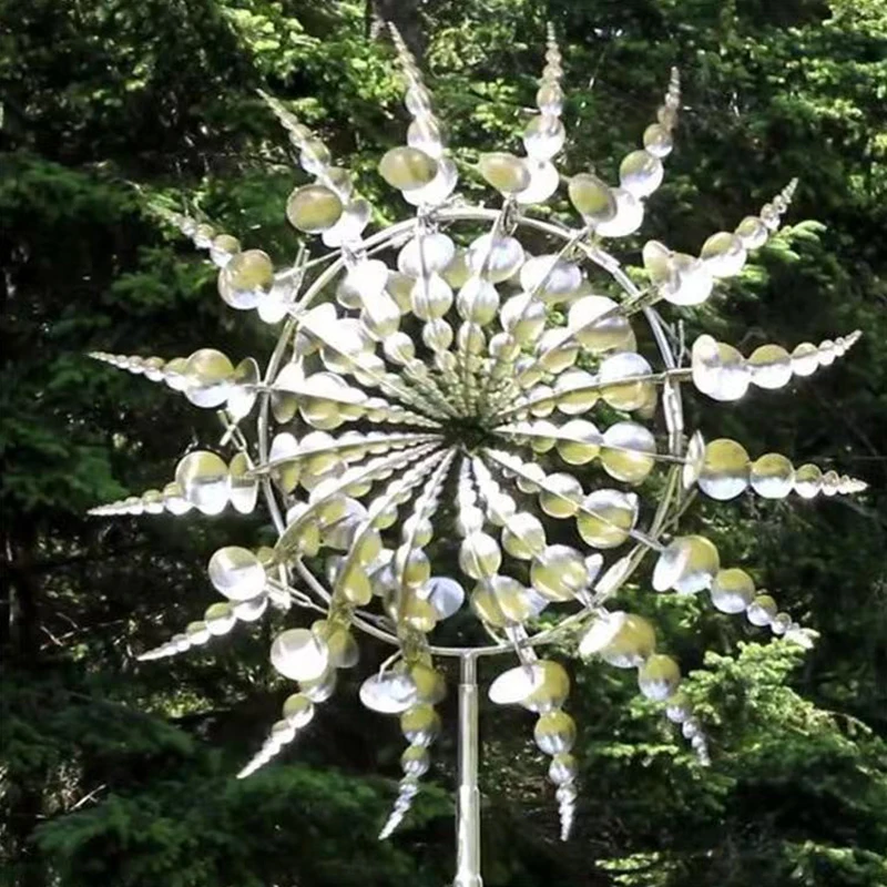 Unique And Magical Metal Windmill Outdoor Wind Spinners Wind Catchers Windwill Chimes Yard Patio Lawn Garden Decoration
Unique And Magical Metal Windmill Outdoor Wind Spinners Wind Catchers Windwill Chimes Yard Patio Lawn Garden Decoration