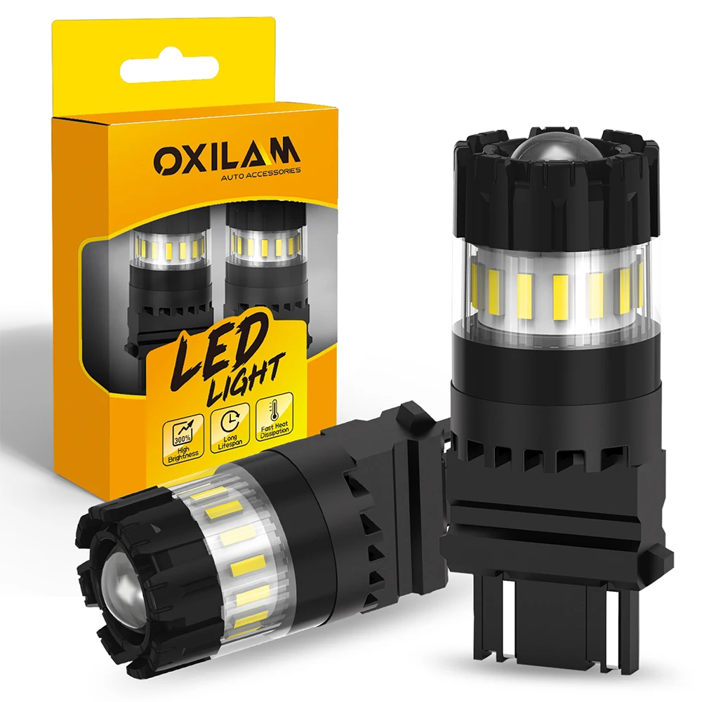 AUXITO 2Pcs 3157 Led Bulb T25 P27/7W 3156 P27W LED Car Reverse Light DRL Turn Signal Brake Tail Signal Lamp White Red Yellow
AUXITO 2Pcs 3157 Led Bulb T25 P27/7W 3156 P27W LED Car Reverse Light DRL Turn Signal Brake Tail Signal Lamp White Red Yellow