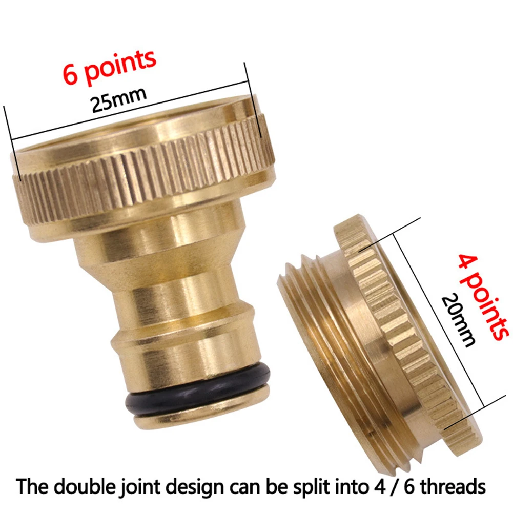 Garden Hose Quick Connector 3/4" with 1/2" Adapter Brass Garden Watering Car Wash Hose Connecto Fitting Male Only Water Tools
Garden Hose Quick Connector 3/4" with 1/2" Adapter Brass Garden Watering Car Wash Hose Connecto Fitting Male Only Water Tools