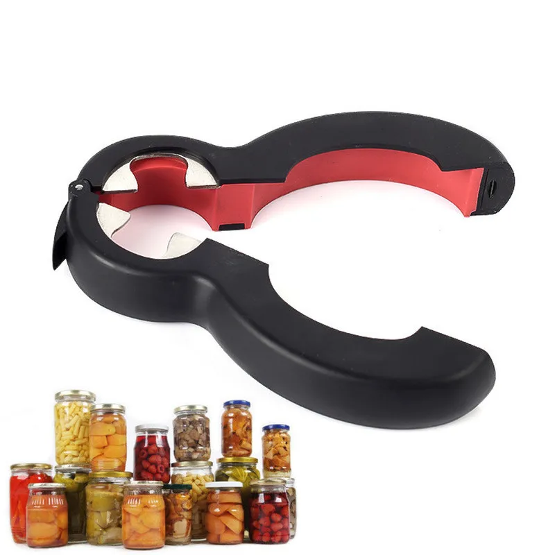 Multi 6 In 1 Function Can Beer Bottle Opener All In One Jar Gripper Can Beer Lid Twist Off Jar Claw Jar Opener Wine Opener 
Multi 6 In 1 Function Can Beer Bottle Opener All In One Jar Gripper Can Beer Lid Twist Off Jar Claw Jar Opener Wine Opener