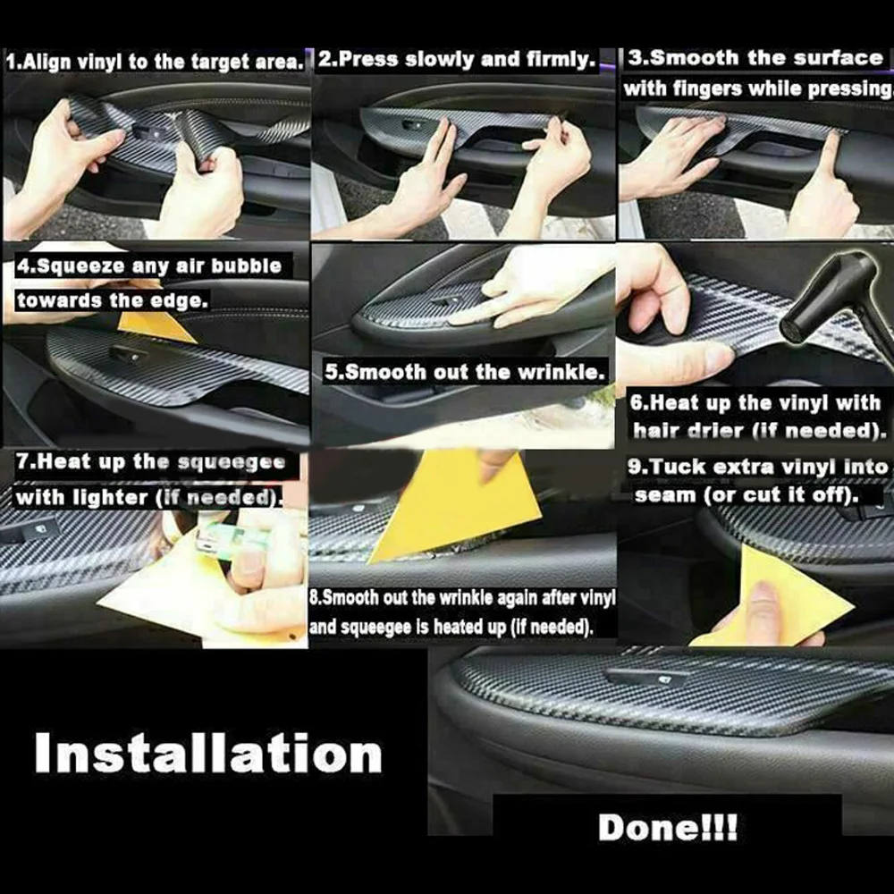 car full kit/set 5D Car Interior Glossy Carbon Fiber Wrap Trim For BMW E90 E92 E93 2005-2012 Protector Sticker Decals Accessory
car full kit/set 5D Car Interior Glossy Carbon Fiber Wrap Trim For BMW E90 E92 E93 2005-2012 Protector Sticker Decals Accessory