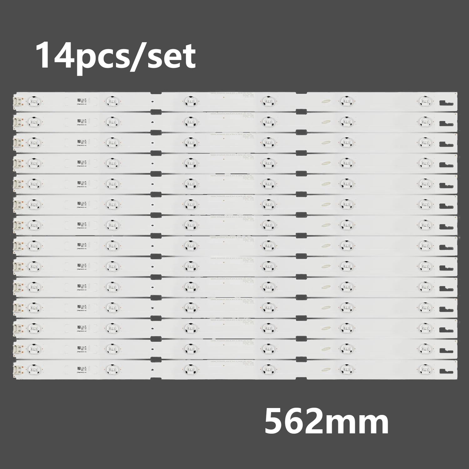 LED backlight strip for SAMSUNG_2015ARC550_3228 ZPM60600-AC LM41_00178A ZLH60600-AC EVERLIGHT IC-B-HWCR55D639 A55L 5531 4W2
LED backlight strip for SAMSUNG_2015ARC550_3228 ZPM60600-AC LM41_00178A ZLH60600-AC EVERLIGHT IC-B-HWCR55D639 A55L 5531 4W2