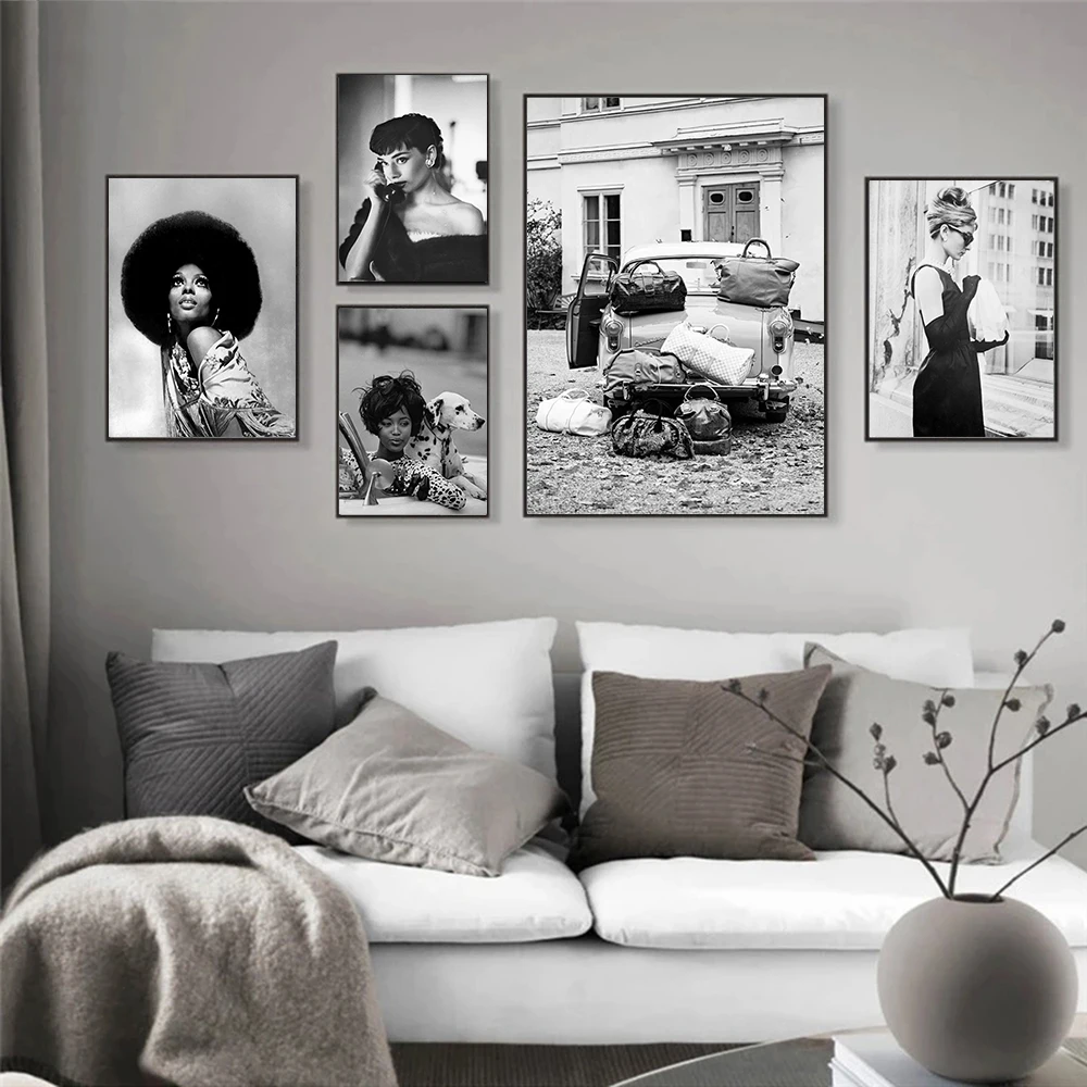 fashion tower vintage girl black white wall art Luxury bag painting on canvas nordic posters and prints photos for living room
fashion tower vintage girl black white wall art Luxury bag painting on canvas nordic posters and prints photos for living room