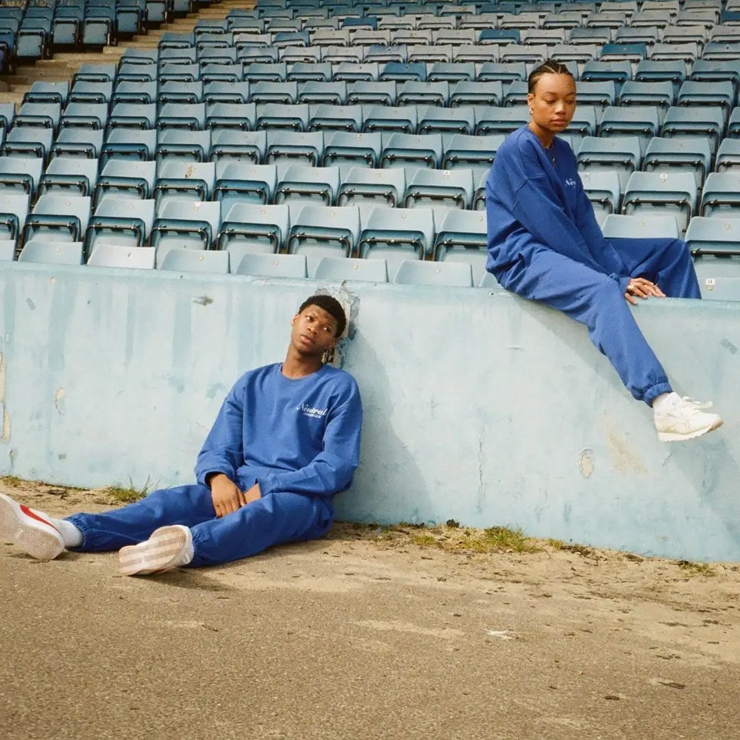 Neutrals Letter 2 Piece Set Women Tracksuit Blue Oversized Sweatshirt Loose Sweatpants Jaded Casual London Jogger Man Pants Suit
Neutrals Letter 2 Piece Set Women Tracksuit Blue Oversized Sweatshirt Loose Sweatpants Jaded Casual London Jogger Man Pants Suit