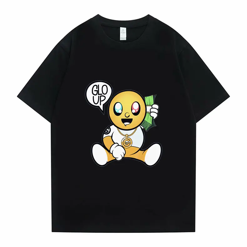 Men Women Hip-Hop Music Shirt Glo Up Global Summer Fashion Brand Design Short Sleeve T-Shirt
Men Women Hip-Hop Music Shirt Glo Up Global Summer Fashion Brand Design Short Sleeve T-Shirt