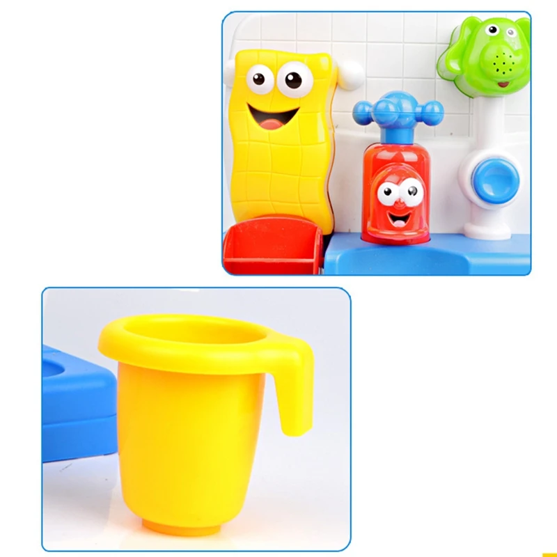 Toddler Bath Toy for Baby 12 Months Above Bathtub Water Sensory Game with Faucet Water Cup and Spinning Bath Time Toy
Toddler Bath Toy for Baby 12 Months Above Bathtub Water Sensory Game with Faucet Water Cup and Spinning Bath Time Toy