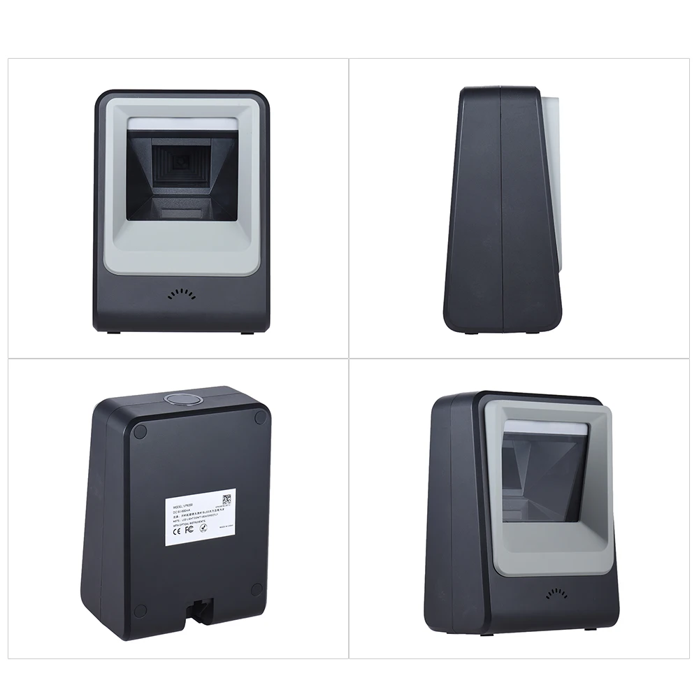 Wired Automatic Desktop 1D Barcode 2D QR Code Image Scanner Reader Scanning Platform Hands-free for Mobile Payment Supermarket
Wired Automatic Desktop 1D Barcode 2D QR Code Image Scanner Reader Scanning Platform Hands-free for Mobile Payment Supermarket