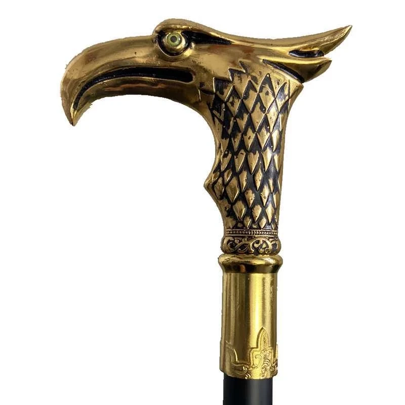 Eagle Metal Sword Cane Metal Wand Stick Craft Wand Sword Sports Outdoor Self-Defense Crutch Elderly Wand Climbing Stick
Eagle Metal Sword Cane Metal Wand Stick Craft Wand Sword Sports Outdoor Self-Defense Crutch Elderly Wand Climbing Stick