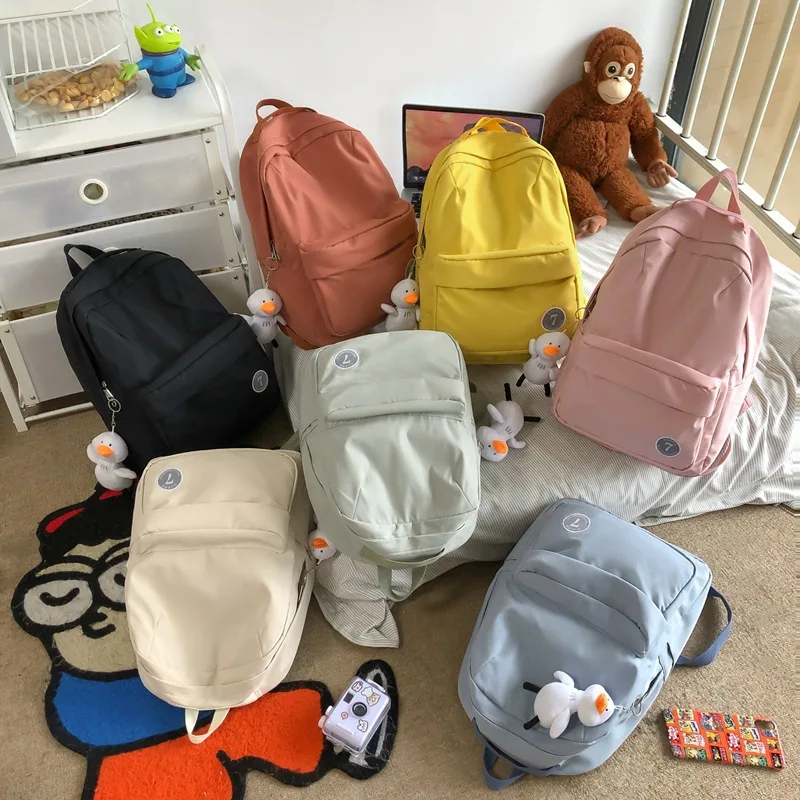 New Waterproof Nylon Women Backpack Female Travel Bag Backpacks Schoolbag for Teenage Girls Solid Color Bookbag Mochila Bookbag
New Waterproof Nylon Women Backpack Female Travel Bag Backpacks Schoolbag for Teenage Girls Solid Color Bookbag Mochila Bookbag