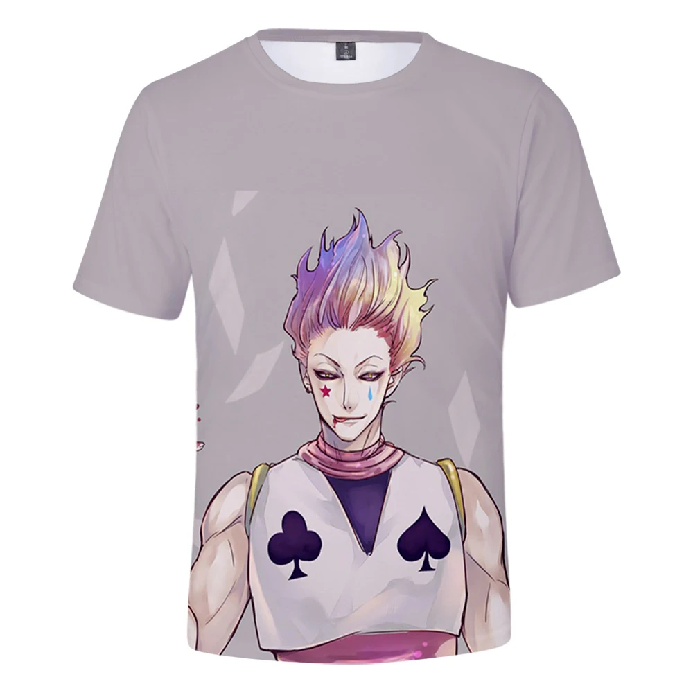 Модная футболка Hisoka с 3D принтом для мужчин и женщин, подходящие футболки в стиле хип-хоп, Повседневная летняя комиксная футболка Hisoka с корот...
Модная футболка Hisoka с 3D принтом для мужчин и женщин, подходящие футболки в стиле хип-хоп, Повседневная летняя комиксная футболка Hisoka с корот...