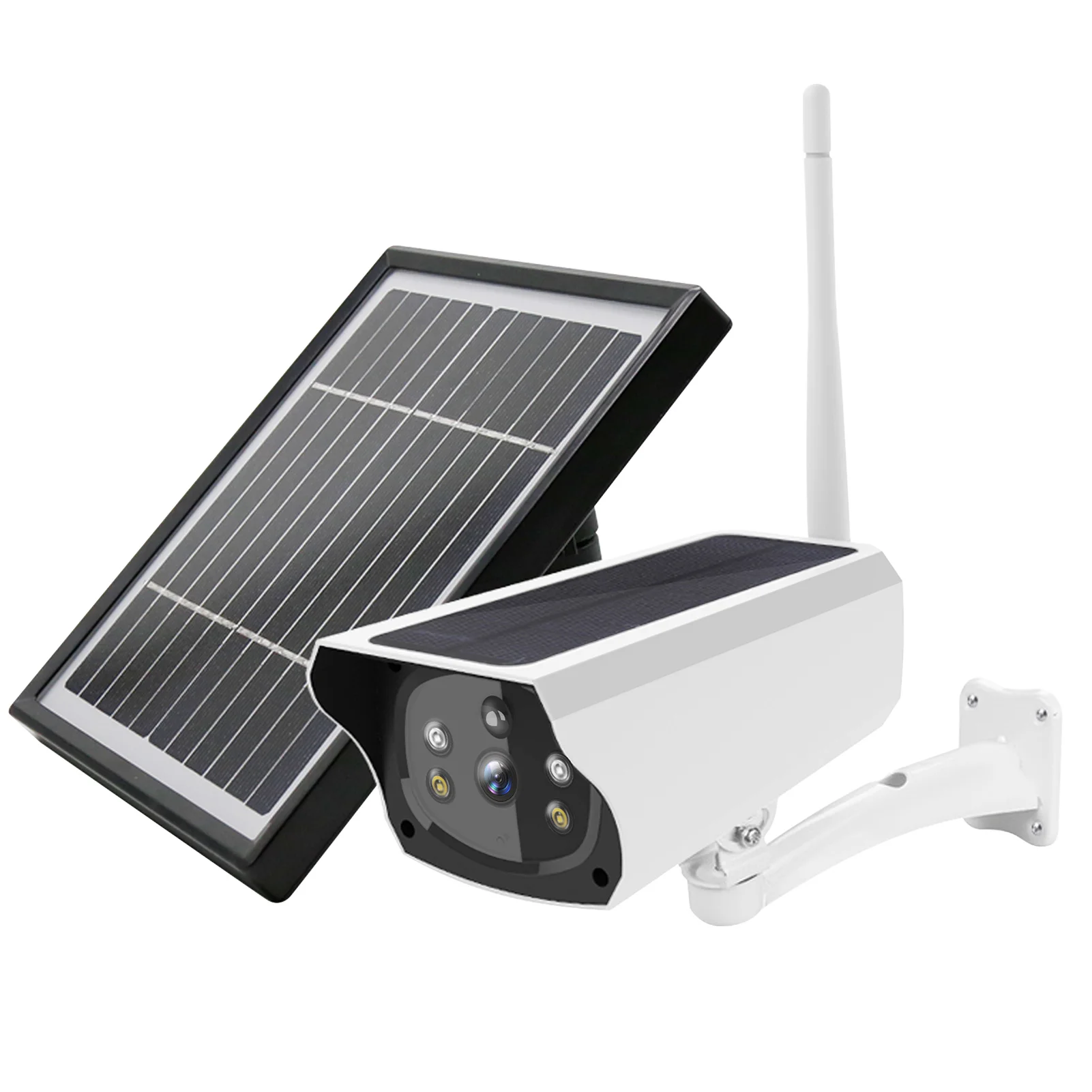 Наружная беспроводная камера видеонаблюдения на солнечной батарее, 1080P 
Наружная беспроводная камера видеонаблюдения на солнечной батарее, 1080P