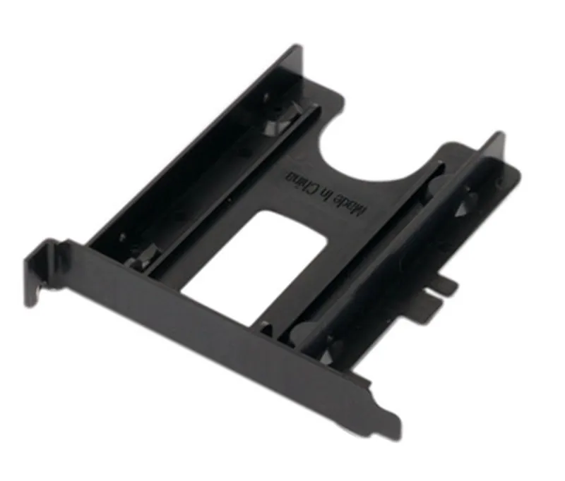 

PCIe / PCI Slot 2.5" HDD/SSD Mounting Bracket - 2.5" HDD to PCI Slot Rear Panel Hard Drive Adapters - Black