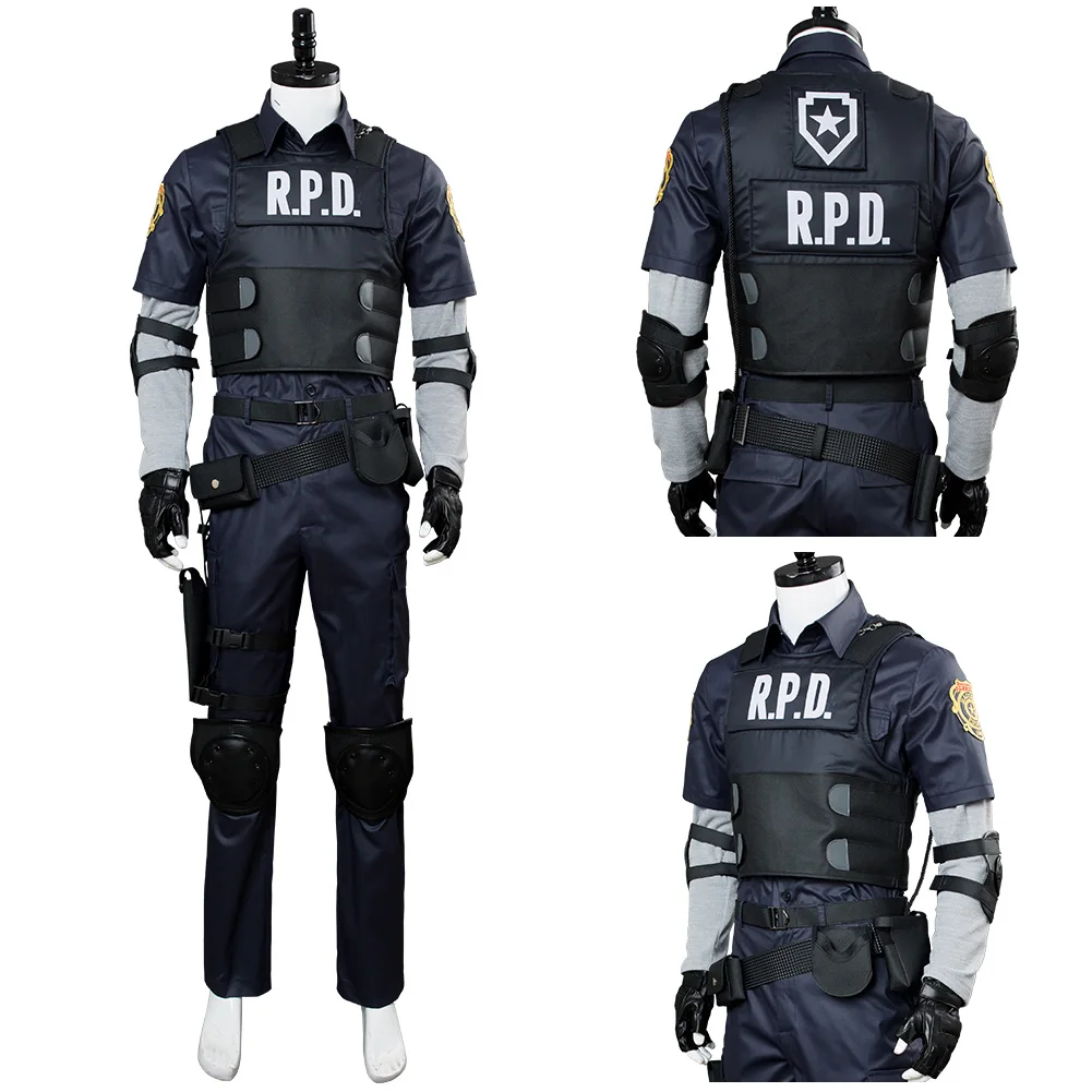 Resident 2 Leon Scott Kennedy Cosplay Costume Adult Men Women Uniform Full Outfit Halloween Carnival Costumes Custom Made
Resident 2 Leon Scott Kennedy Cosplay Costume Adult Men Women Uniform Full Outfit Halloween Carnival Costumes Custom Made