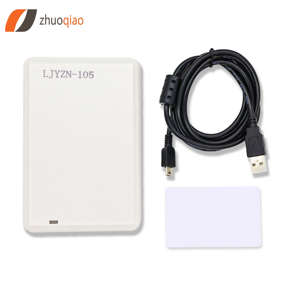 

NJZQ Free Windows 10 PC Program 865-868Mhz 902-928Mhz 900Mhz 915Mhz ISO18000-6C GEN2 USB Desktop RFID Reader