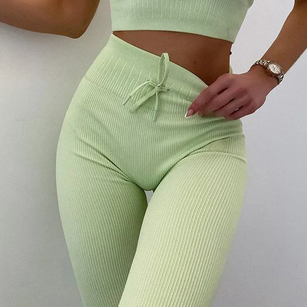 Yoga Pants Women Leggings For Fitness Sport Women Fitness Tights Solid Drawstring Seamless Leggings Gym Clothing Sweatpants
Yoga Pants Women Leggings For Fitness Sport Women Fitness Tights Solid Drawstring Seamless Leggings Gym Clothing Sweatpants