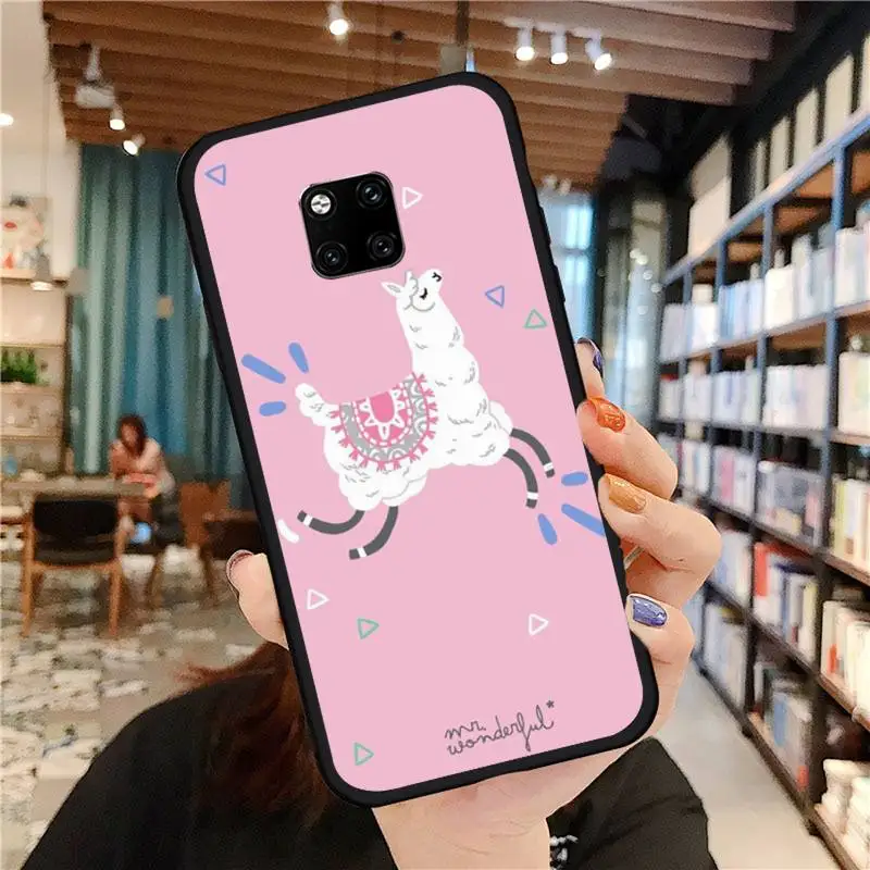 Cute animal cartoon design alpaca Phone Case For Huawei Mate 9 10 20 Pro lite 20x nova 3e P10 plus P20 Pro Honor10 lite 
Cute animal cartoon design alpaca Phone Case For Huawei Mate 9 10 20 Pro lite 20x nova 3e P10 plus P20 Pro Honor10 lite