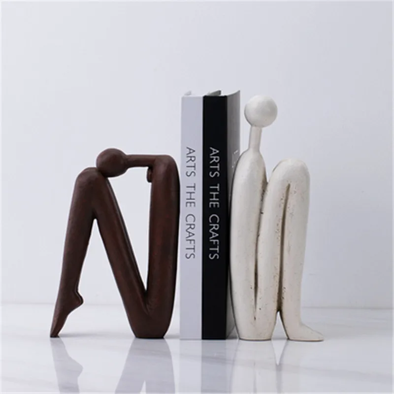 Resin Abstraction Figure Bookshelf Figurines Book Shelf Statue Living Room Decoration Accessories Home Decor Sculpture D121
Resin Abstraction Figure Bookshelf Figurines Book Shelf Statue Living Room Decoration Accessories Home Decor Sculpture D121