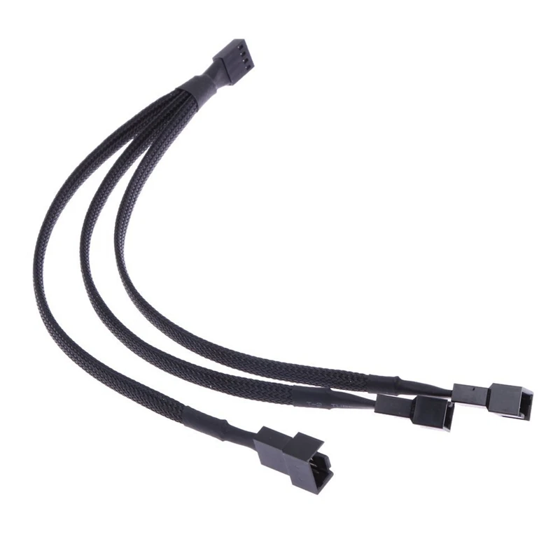 5Pcs 4 Pin 1 to 3 Way Extension Cable PWM Fan Splitter Cable Splitter Sleeved Adapter Connector Fan Extension Cable
5Pcs 4 Pin 1 to 3 Way Extension Cable PWM Fan Splitter Cable Splitter Sleeved Adapter Connector Fan Extension Cable