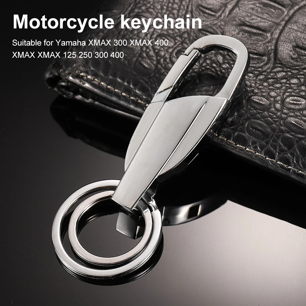 Motorcycle Key Chain Zinc Alloy Swivel Snap Key Hook Logo Key Ring for Yamaha XMAX300 XMAX400 XMAX X-MAX 125 250 300 400
Motorcycle Key Chain Zinc Alloy Swivel Snap Key Hook Logo Key Ring for Yamaha XMAX300 XMAX400 XMAX X-MAX 125 250 300 400