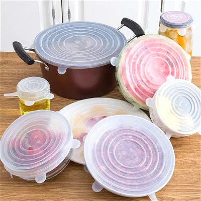 6PCS/12PCS Food Silicone Cover Universal Silicone Lids For Cookware Bowl Pot Reusable Stretch Lids Kitchen Accessories
6PCS/12PCS Food Silicone Cover Universal Silicone Lids For Cookware Bowl Pot Reusable Stretch Lids Kitchen Accessories