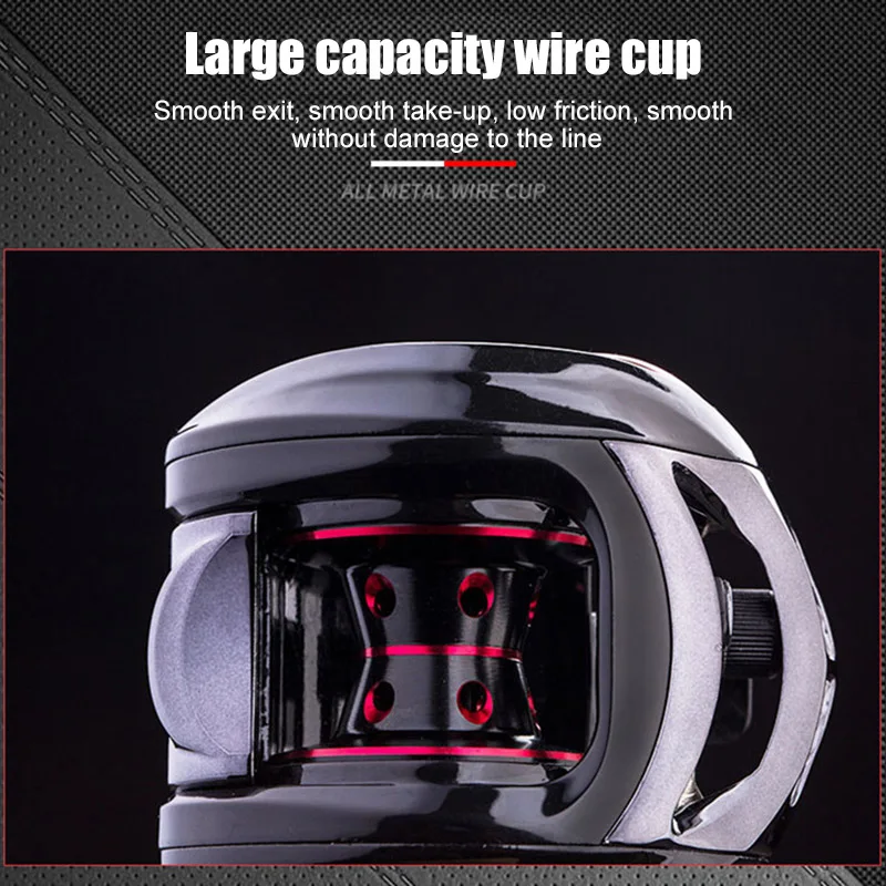 2019 Lure Fishing Reel Strong Bearing Metal Wear Resistant Low Profile Baitcasting Reel X85
2019 Lure Fishing Reel Strong Bearing Metal Wear Resistant Low Profile Baitcasting Reel X85