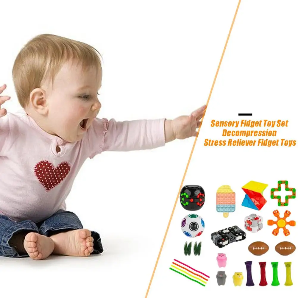 New Fidget Simple Dimple Toys Pack Set Ball Autism Needs Squishy Stress Reliever Sensory Toys Pops It Hand Fidget Toys Gift
New Fidget Simple Dimple Toys Pack Set Ball Autism Needs Squishy Stress Reliever Sensory Toys Pops It Hand Fidget Toys Gift