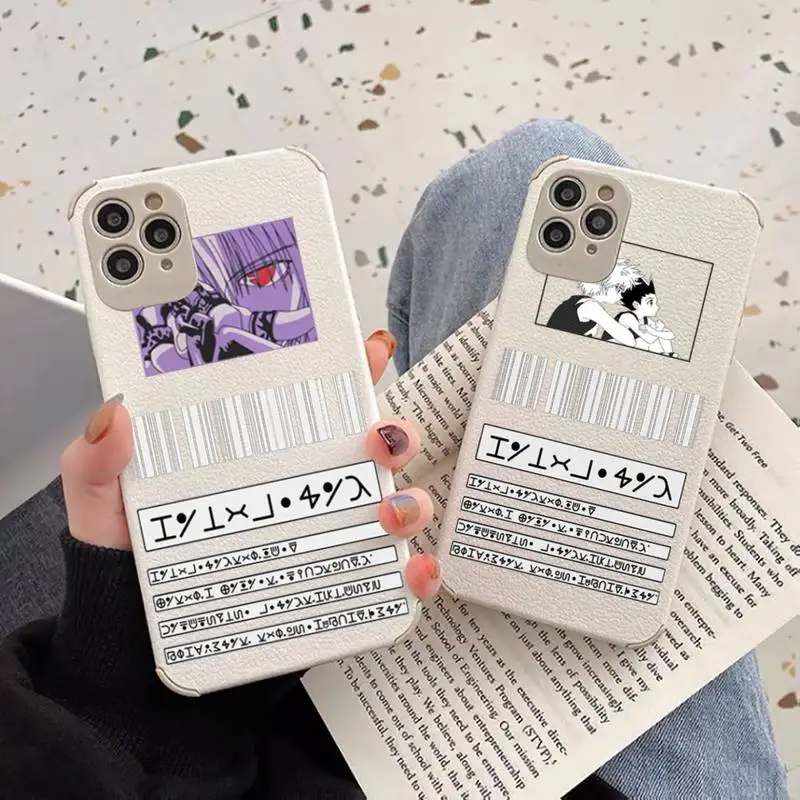 Hunter x Hunters Phone Case Lambskin Leather For iphone 12 11 8 7 6 XR X XS PLUS MINI PLUS PRO MAX Shockproof Luxury cool
Hunter x Hunters Phone Case Lambskin Leather For iphone 12 11 8 7 6 XR X XS PLUS MINI PLUS PRO MAX Shockproof Luxury cool