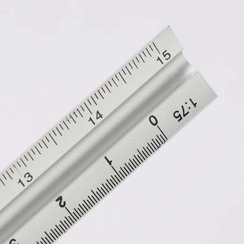 30CM Triangular Metric Scale Ruler Aluminium Alloy Coded Side Triangular Scale Ruler Tools For Engineer Accurate Measurement
30CM Triangular Metric Scale Ruler Aluminium Alloy Coded Side Triangular Scale Ruler Tools For Engineer Accurate Measurement