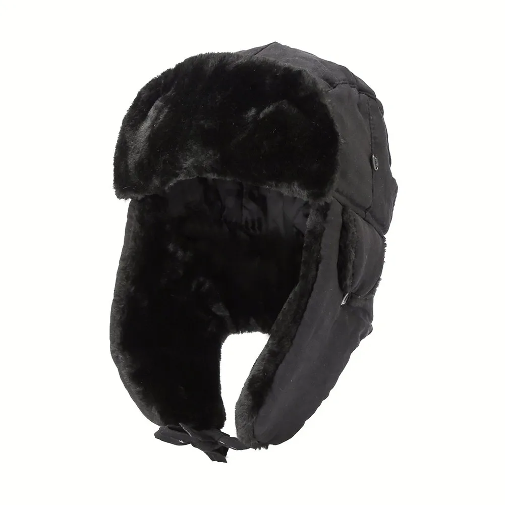 Men Women Unisex Winter Russian Hat Trooper Snow Ski Ushanka Waterproof Warm Hat Flaps Ski Hat New Bomber Hats
Men Women Unisex Winter Russian Hat Trooper Snow Ski Ushanka Waterproof Warm Hat Flaps Ski Hat New Bomber Hats