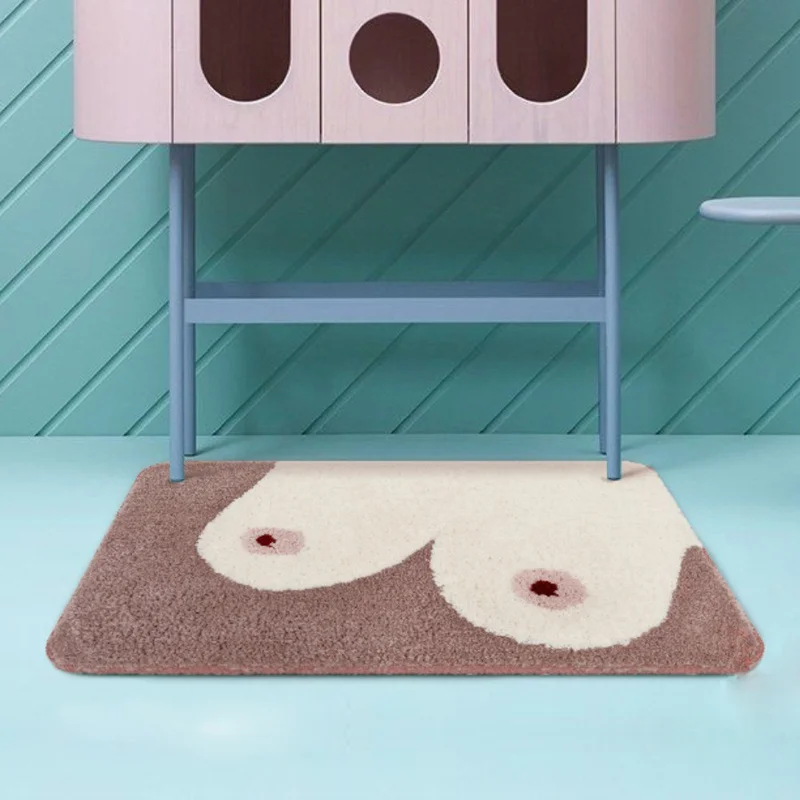 Nordic Bathroom Funny Rug Interesting Kitchen Carpet Non-slip Function Blanket Floor Mat Rugs for Bedroom Decoration 50x80cm
Nordic Bathroom Funny Rug Interesting Kitchen Carpet Non-slip Function Blanket Floor Mat Rugs for Bedroom Decoration 50x80cm
