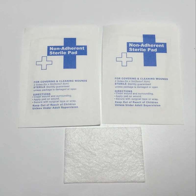 New 50 pcs/lot gauze pad 100% Cotton first aid kit waterproof wound dressing sterile medical gauze pad wound care supplies
New 50 pcs/lot gauze pad 100% Cotton first aid kit waterproof wound dressing sterile medical gauze pad wound care supplies