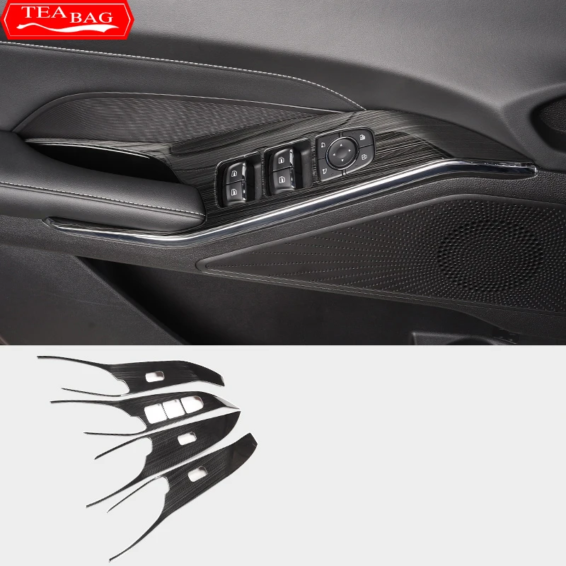 Interior Car Windows Control Panel Cover Sticker For GWM HAVAL H6 3TH 2021 Car Styling 4 PCS Stainless Steel Stickers For LHD
Interior Car Windows Control Panel Cover Sticker For GWM HAVAL H6 3TH 2021 Car Styling 4 PCS Stainless Steel Stickers For LHD