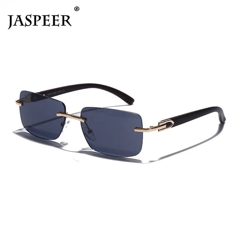 Солнцезащитные очки JASPEER в стиле панк для мужчин и женщин прямоугольной формы без