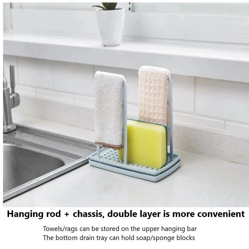 Punch-free Countertop Storage Rack Kitchen Rag Hanger Sink Dishcloth Sponge Drain Rack Pool Rack Kitchen Organizer Sponge Holder
Punch-free Countertop Storage Rack Kitchen Rag Hanger Sink Dishcloth Sponge Drain Rack Pool Rack Kitchen Organizer Sponge Holder