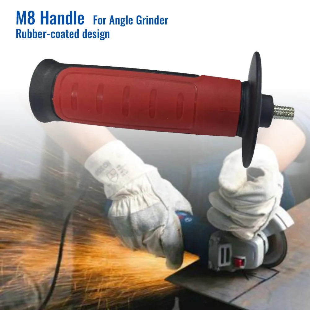 8mm Thread Angle Grinder Handle Auxiliary Side Non-slip Shock-absorbing Handle For Angle Grinder M8 Effectively Absorb Shock
8mm Thread Angle Grinder Handle Auxiliary Side Non-slip Shock-absorbing Handle For Angle Grinder M8 Effectively Absorb Shock