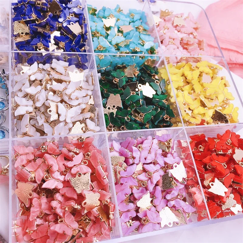 Peixin colorful cute butterfly pendant DIY jewelry making butterfly earrings jewelry accessories wholesale DIY earring findings
Peixin colorful cute butterfly pendant DIY jewelry making butterfly earrings jewelry accessories wholesale DIY earring findings