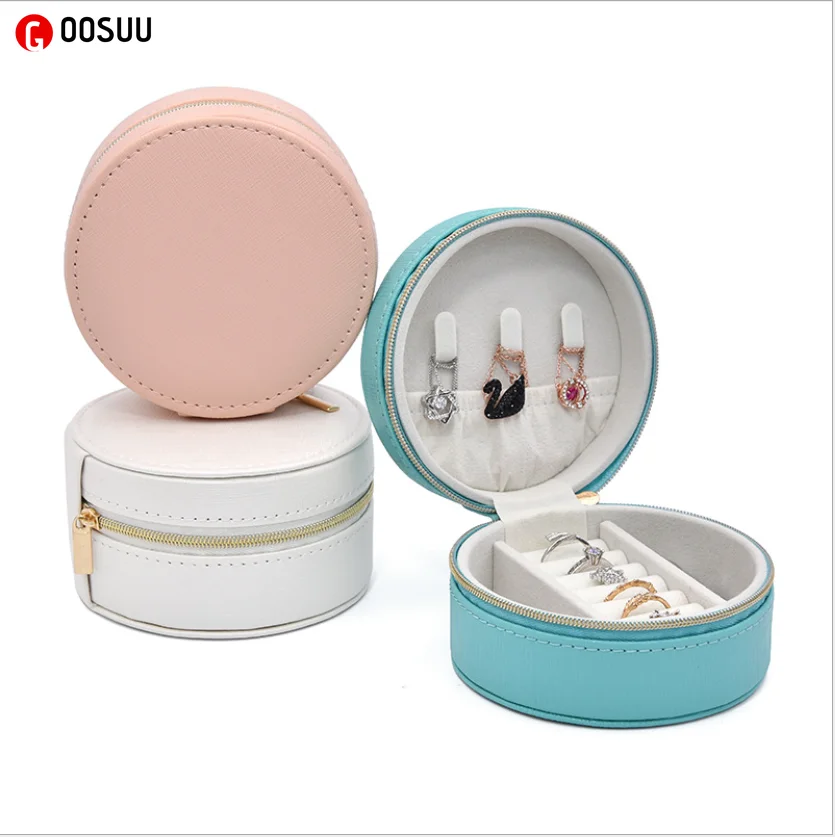 Jewelry Box Storage Leather + Velvet 3 Slots Multi-functional Ring Earring Jewelry Necklace Packaging Box Small Gift Box Organza
Jewelry Box Storage Leather + Velvet 3 Slots Multi-functional Ring Earring Jewelry Necklace Packaging Box Small Gift Box Organza