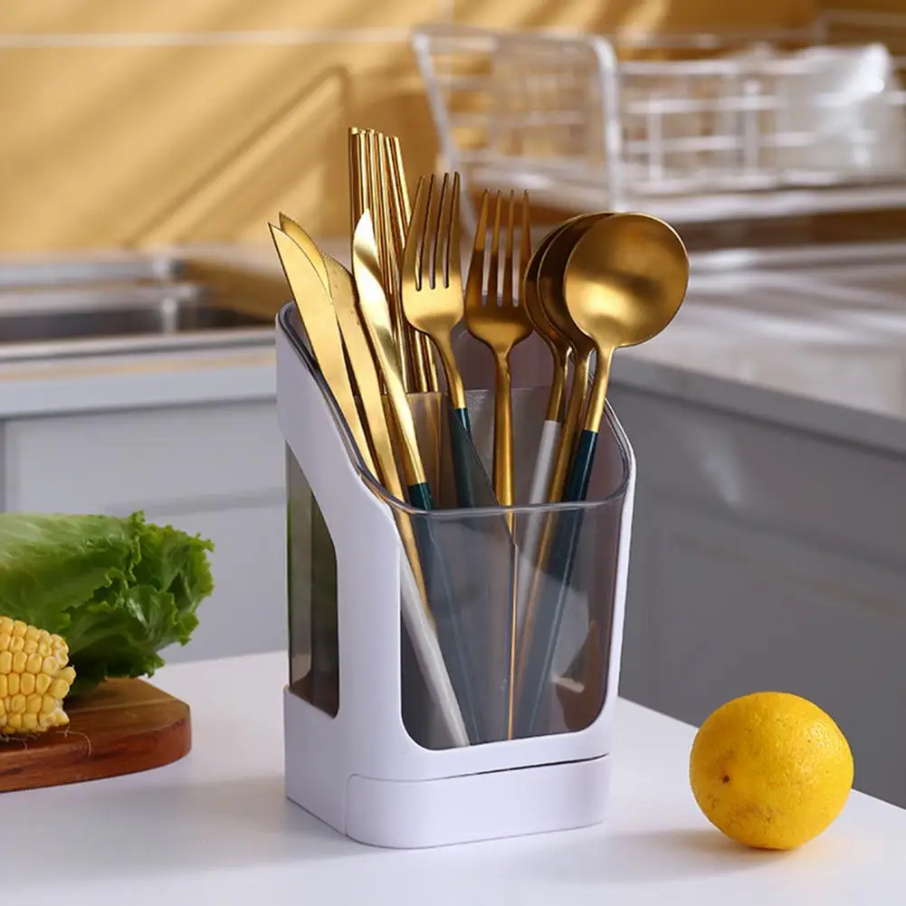 High Quality Chopstick Draining Box 3 Compartments Large Capacity PET Lightweight Visible Spoon Storage Box for Kitchen
High Quality Chopstick Draining Box 3 Compartments Large Capacity PET Lightweight Visible Spoon Storage Box for Kitchen