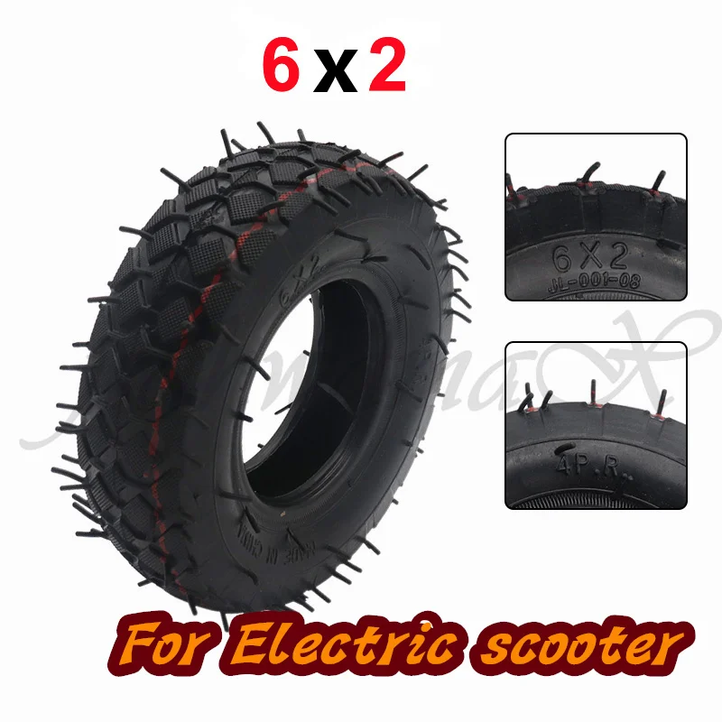 6x2 Tire Rim 6-inch Inner and Outer Tire Pneumatic Wheel Is Suitable for 6 "tire Alloy Hub Electric Scooter Pneumatic Wheel
6x2 Tire Rim 6-inch Inner and Outer Tire Pneumatic Wheel Is Suitable for 6 "tire Alloy Hub Electric Scooter Pneumatic Wheel