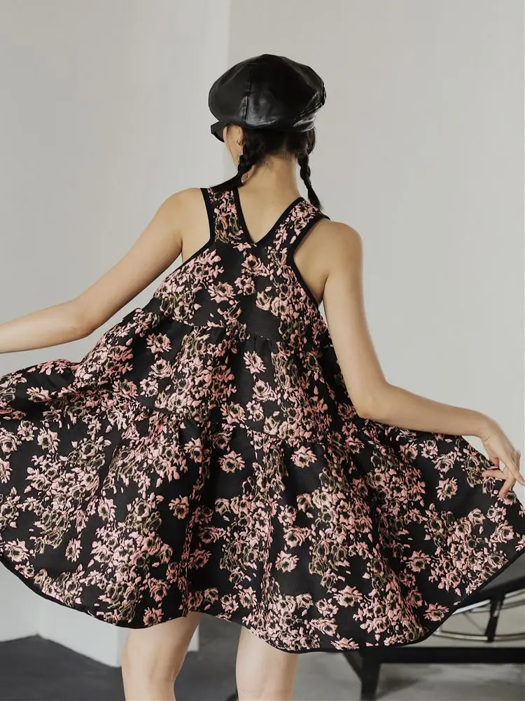 Nbpm Women's Dress High Waist Weet Sleeveless Flower Pattern New 2021 Winter Spring Women Dresses
Nbpm Women's Dress High Waist Weet Sleeveless Flower Pattern New 2021 Winter Spring Women Dresses