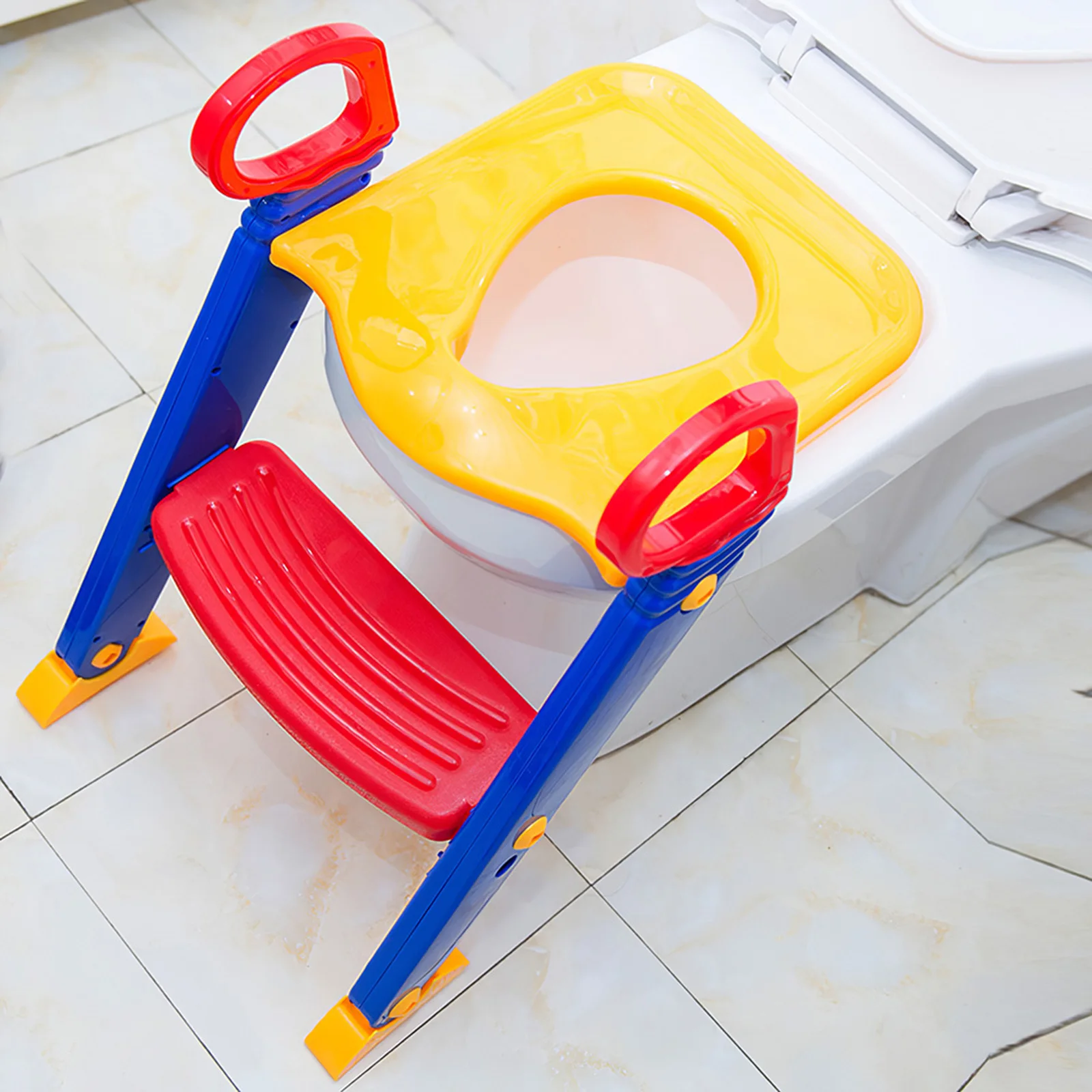 Children Toilet Ladder Step Stool Armrest Folding Anti-Slip Potty Ladder Baby Toilet Adjustable Ladder Portable Plastic Potty
Children Toilet Ladder Step Stool Armrest Folding Anti-Slip Potty Ladder Baby Toilet Adjustable Ladder Portable Plastic Potty
