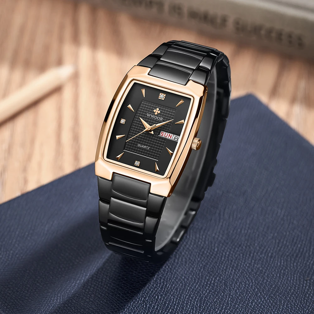 WWOOR 2021 New Men's Watch Top Brand Stainless Steel Quartz Watch Waterproof Sports Automatic Date Men's Clock Relogio Masculino
WWOOR 2021 New Men's Watch Top Brand Stainless Steel Quartz Watch Waterproof Sports Automatic Date Men's Clock Relogio Masculino