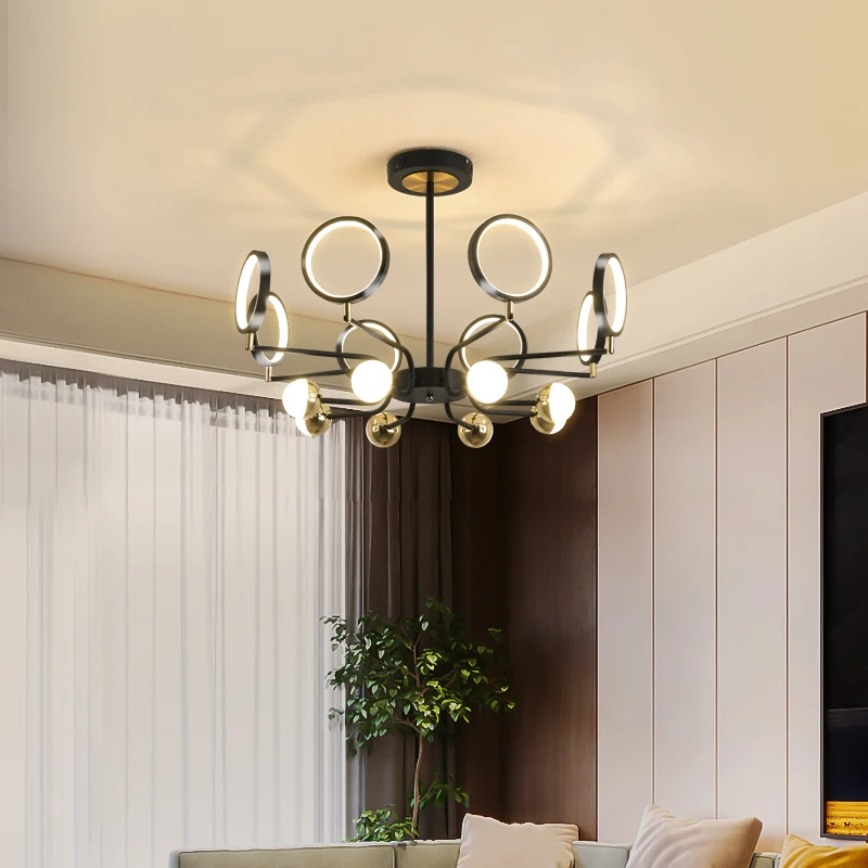 Modern Led Chandelier Home Lighting For Bedroom Living Room Ceiling Mounted Chandelier Lighting Hanging Lamp Lustres lampadario
Modern Led Chandelier Home Lighting For Bedroom Living Room Ceiling Mounted Chandelier Lighting Hanging Lamp Lustres lampadario