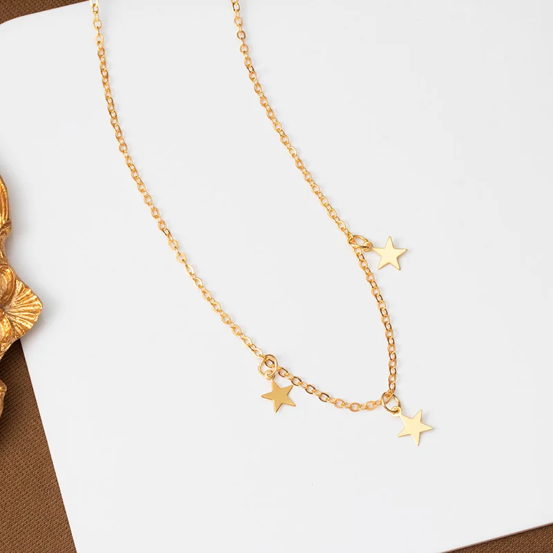 New Star gold Color Chain Pendant Choker Necklace Women Statement Collares Bohemia Beach Jewelry Gift Collier Chains 2021 trend
New Star gold Color Chain Pendant Choker Necklace Women Statement Collares Bohemia Beach Jewelry Gift Collier Chains 2021 trend