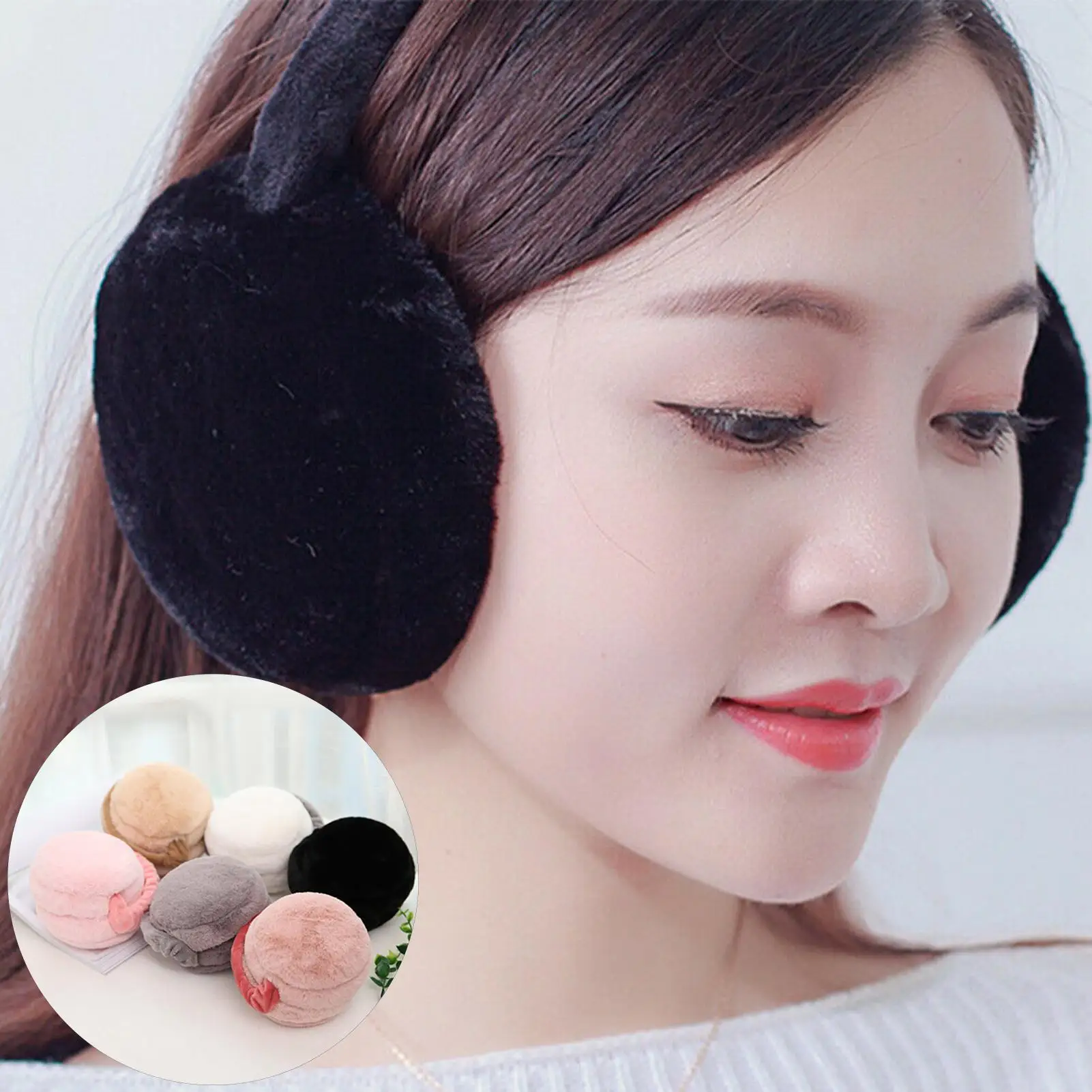 Winter Outdoor Foldable Warm Plush Solid Color Earmuffs Earcap Earlap Cover Women Ear Cover Protector Soft Earmuff Ear Care
Winter Outdoor Foldable Warm Plush Solid Color Earmuffs Earcap Earlap Cover Women Ear Cover Protector Soft Earmuff Ear Care