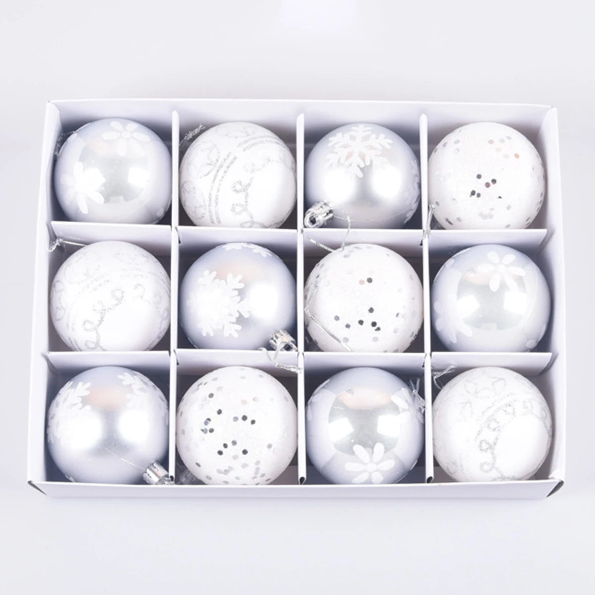 12Pcs Christmas Tree Ball Christmas Tree Baubles Ornament High quality