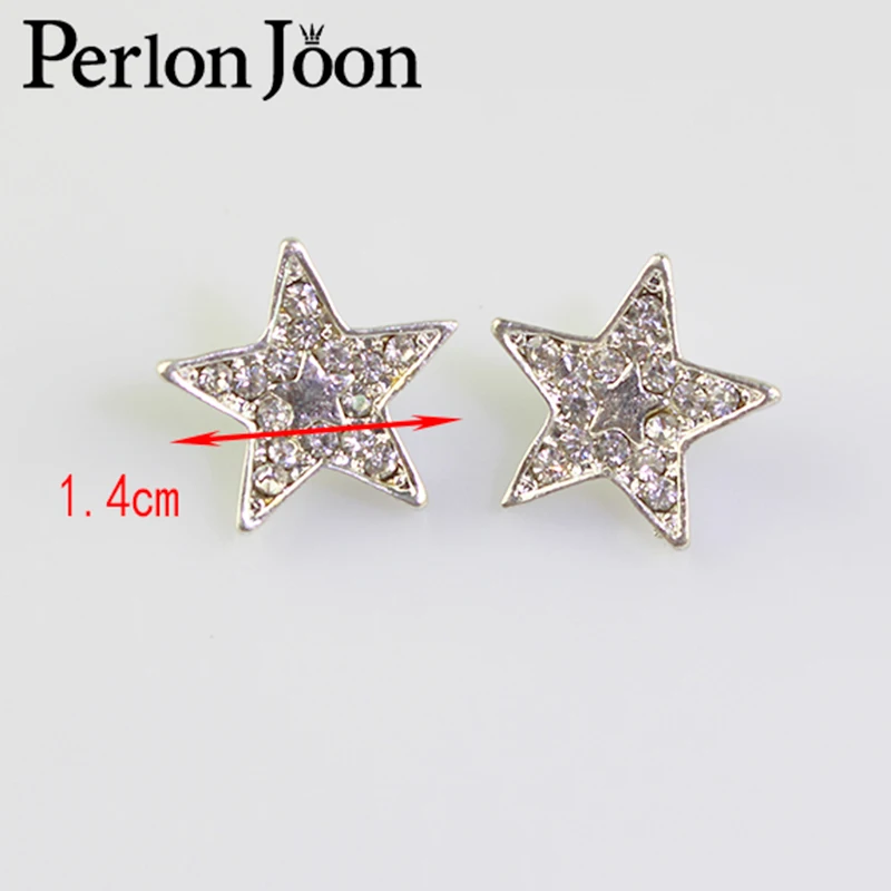 100pcs/lot 15mm Star shape sliver plated Rhinestone crytal metal buttons Sewing on Clothing Wedding Dress Accessories NK019
100pcs/lot 15mm Star shape sliver plated Rhinestone crytal metal buttons Sewing on Clothing Wedding Dress Accessories NK019