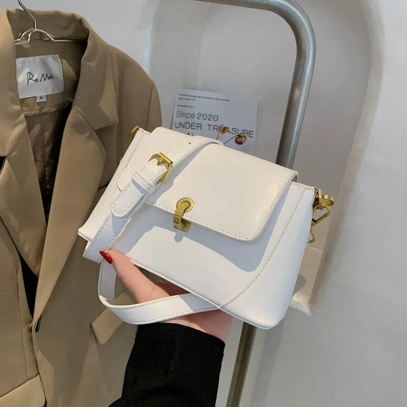 High-quality Leather Popular Bag Female2021summer New Style Trendy Korean Fashion One-shoulder Underarm Bag Casual Messenger Bag
High-quality Leather Popular Bag Female2021summer New Style Trendy Korean Fashion One-shoulder Underarm Bag Casual Messenger Bag