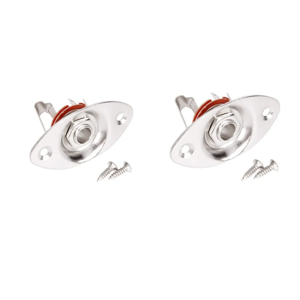 2pcs Input Output Jack And Plate Oval Gold 3.5MM Mounting Hole Ackplate Socket Jack For Electric Guitar Socket Jackplate
2pcs Input Output Jack And Plate Oval Gold 3.5MM Mounting Hole Ackplate Socket Jack For Electric Guitar Socket Jackplate