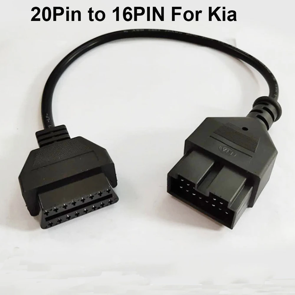 for KIA Sportage Diagnostic Cable OBD 20 Pin To OBD 2 16Pin Car Diagnostics Adapter 20 pin for KIA OBD2 Car Connector
for KIA Sportage Diagnostic Cable OBD 20 Pin To OBD 2 16Pin Car Diagnostics Adapter 20 pin for KIA OBD2 Car Connector